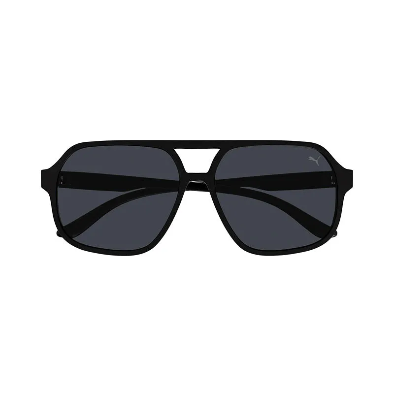 PUMA Puma PU0368S Black/Smoke Sunglasses