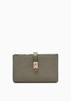Raff Pocket Long Wallet Green