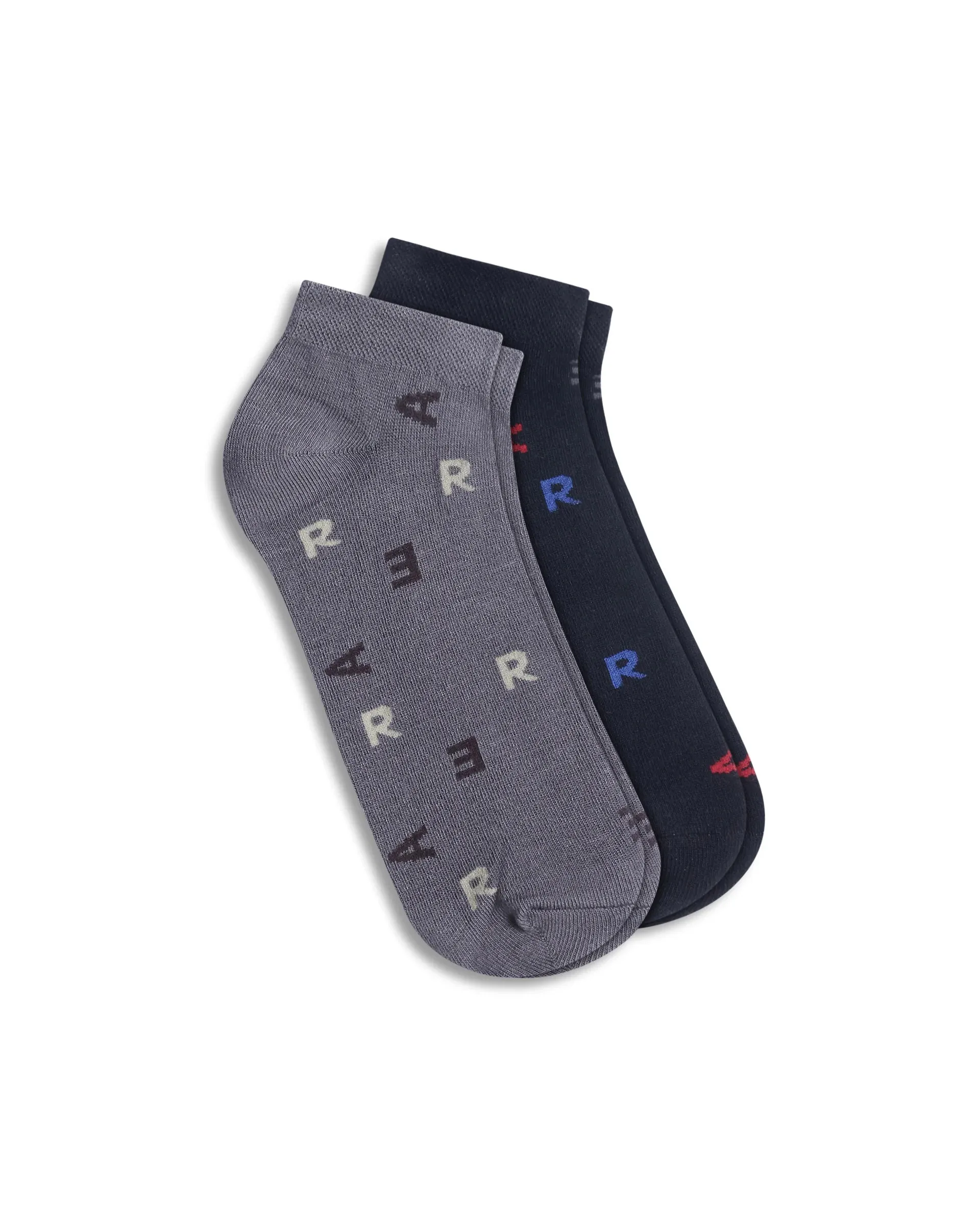 Rare Rabbit Men Alf Assorted Low Ankle Socks