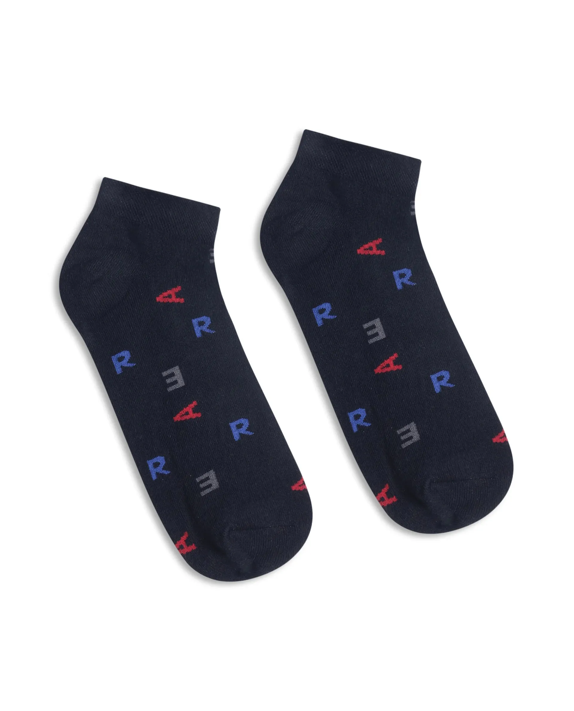 Rare Rabbit Men Alf Assorted Low Ankle Socks
