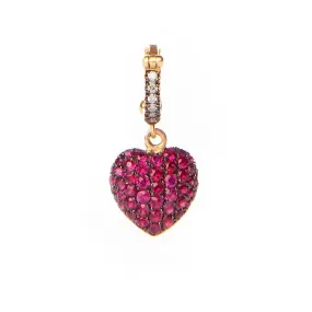 Ruby Heart Pendant