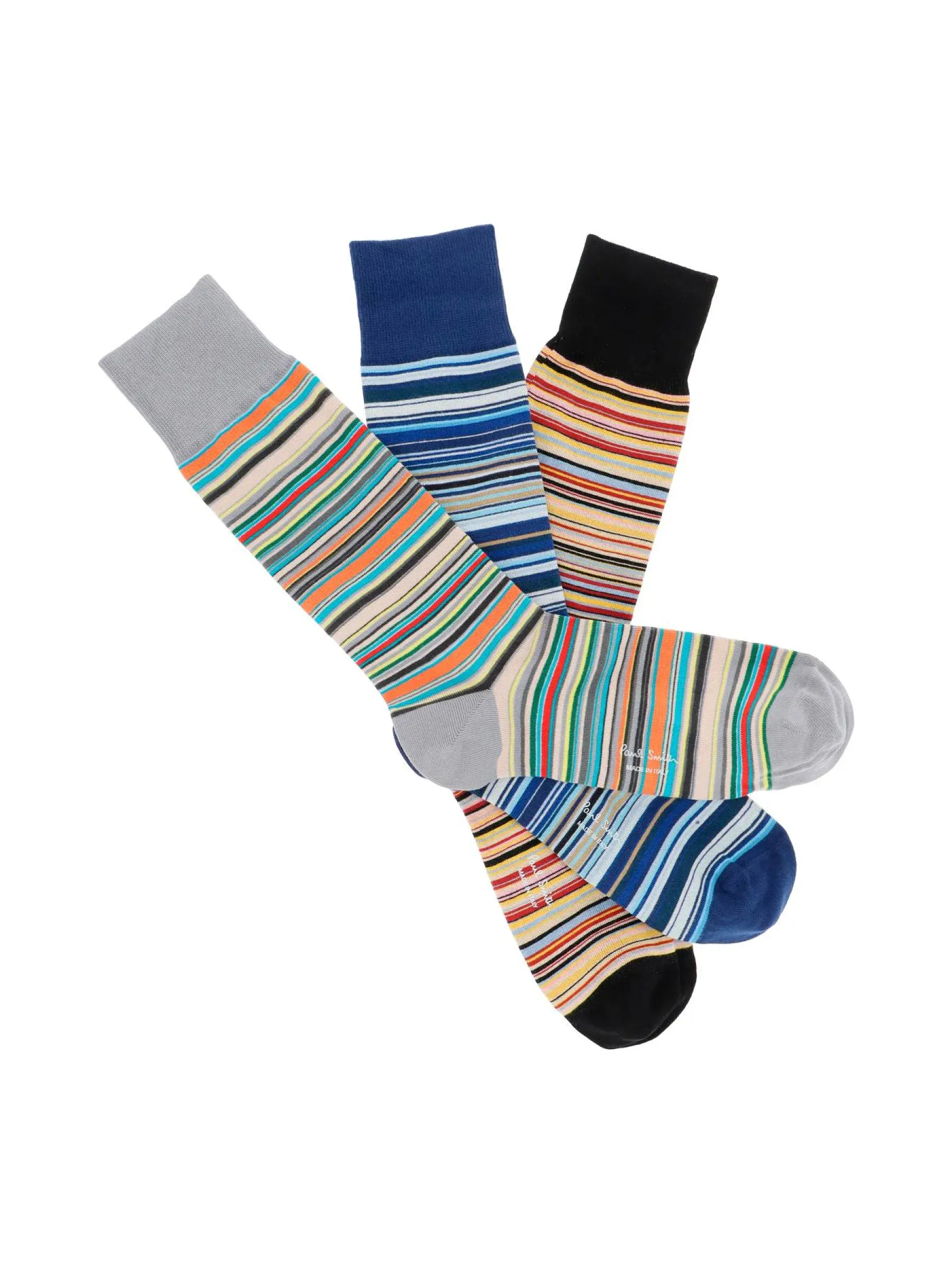 Signature Stripe Cotton Socks