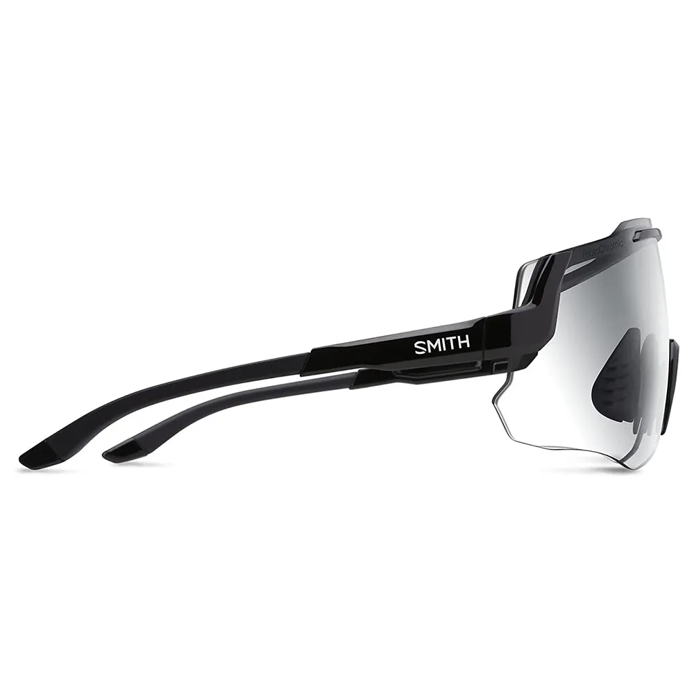 Smith Unisex Black Frame Photochromic Clear To Gray Lens Momentum Performance Sunglasses - 20588480799KI