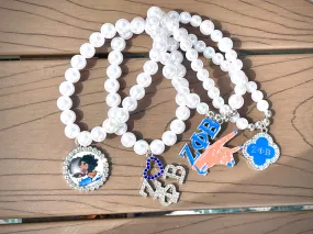 Sorority Inspired Charm Bracelets