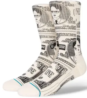 Stance Schrute Bucks Crew Socks 2023