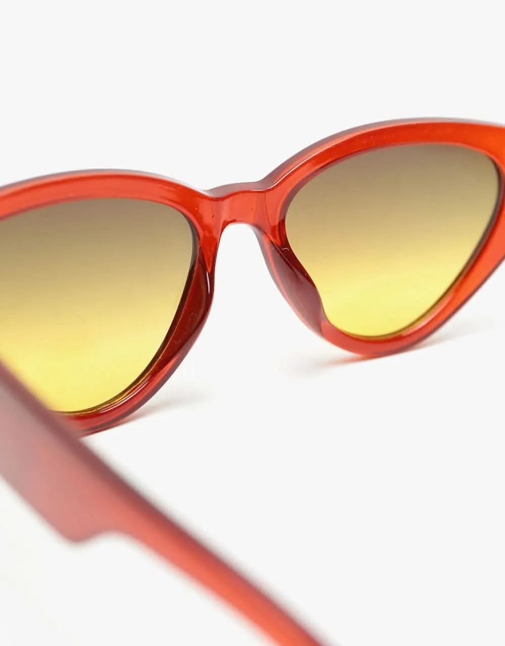 Szade Kershaw Recycled Sunglasses - Blood Plum/Unmellow Yellow