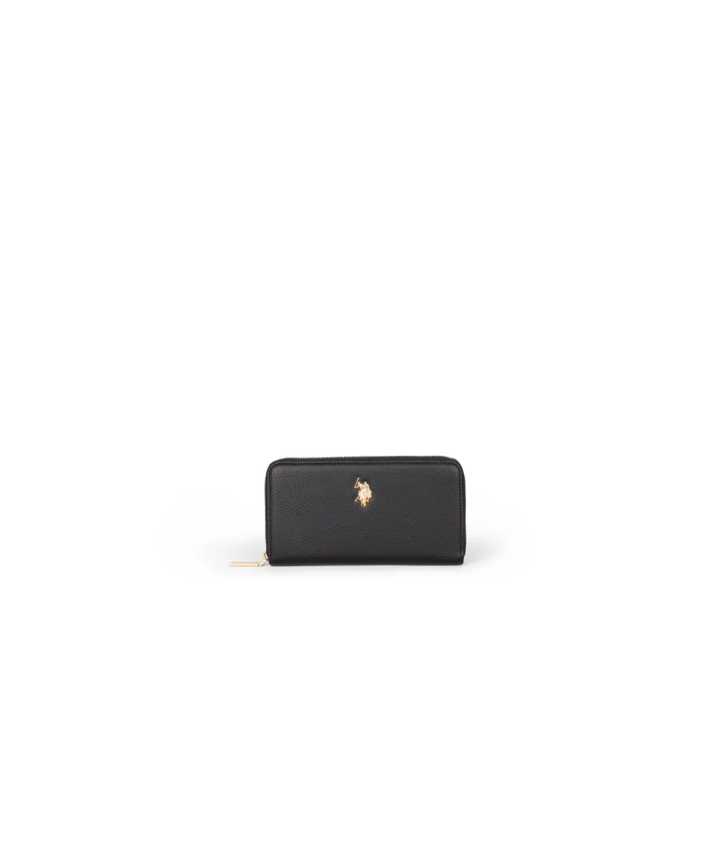 US POLO ASSN WOMEN LARGE ZIP WALLET