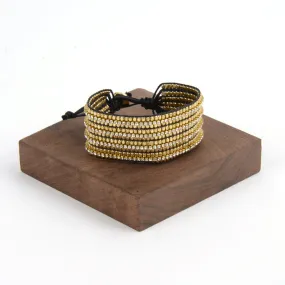 Wide Crystal Bracelet