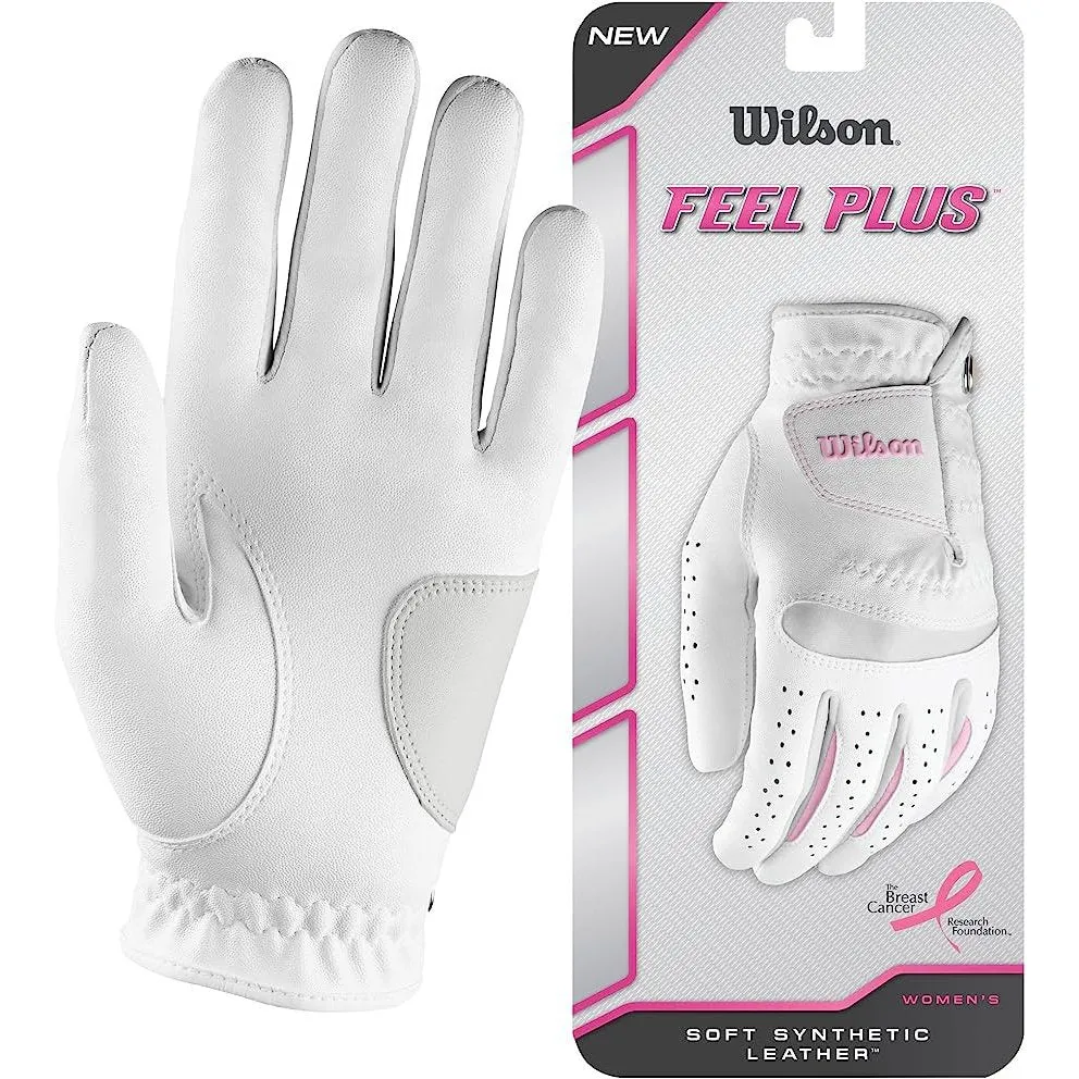 Wilson Feel Plus Women's Left-Hand Golf Glove [WS]