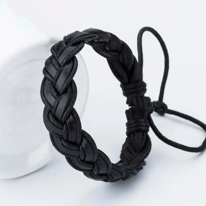 XQNI Fashion Charm Leather Bracelets For Women DIY Gift