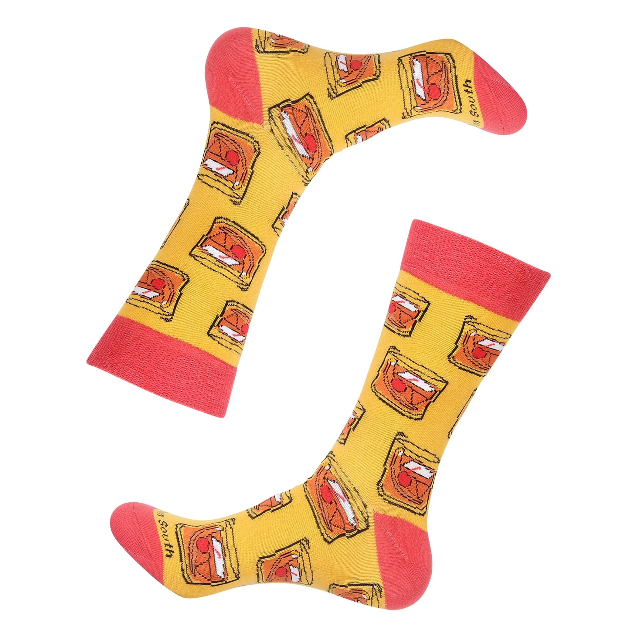 Yellow Old Fashioned Socks